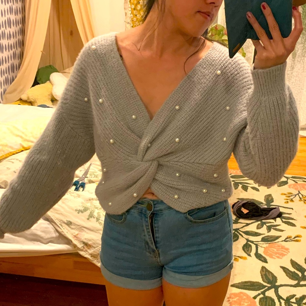 Cozy Pearl Sweater
